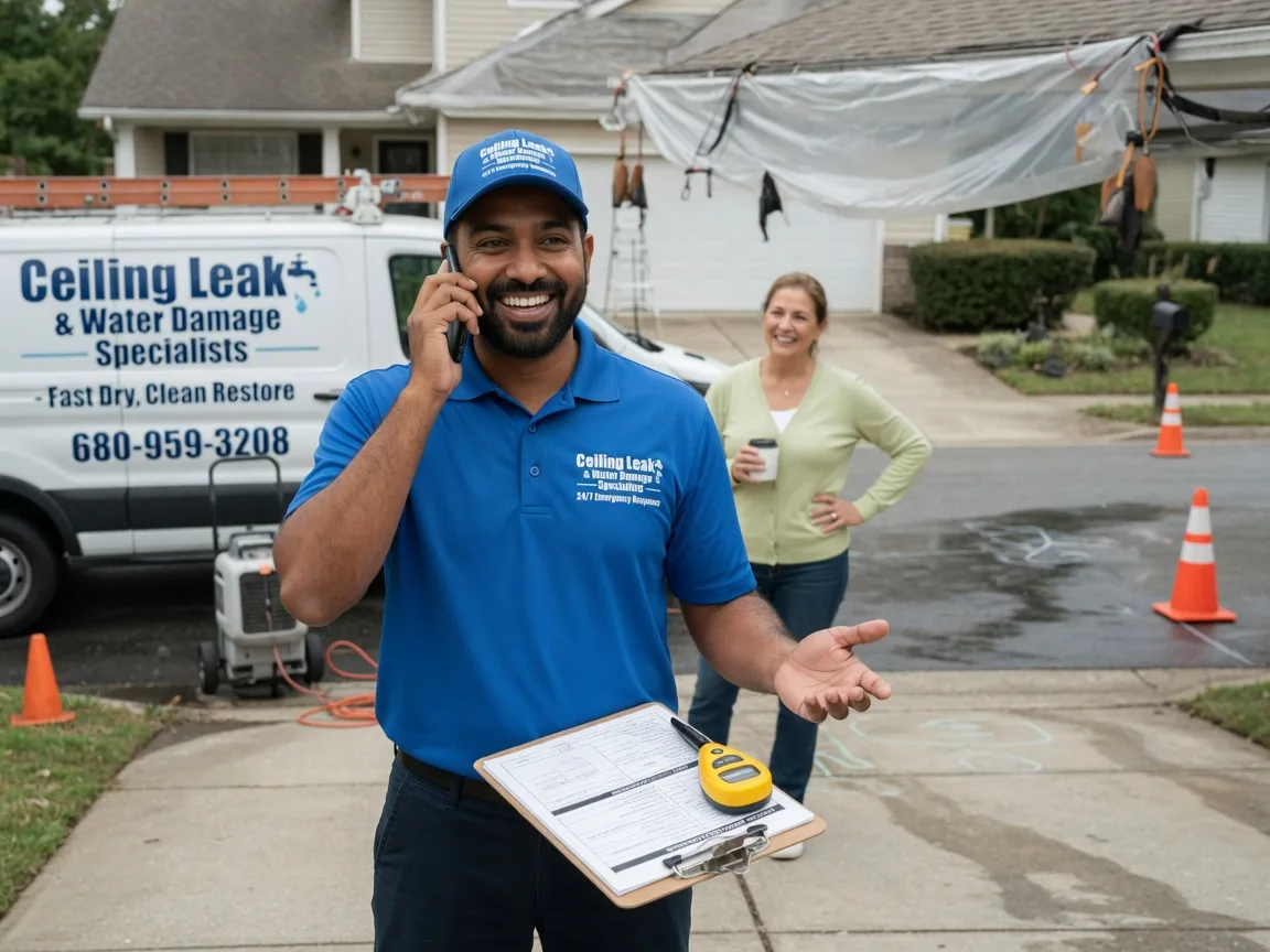 Ceiling Leak Cleanup Revere, MN FAQs